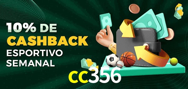 10% de bônus de cashback na cc356